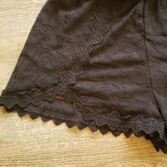 NWT! Free People Tahlia Lace Romper Black - Picture 6 of 8